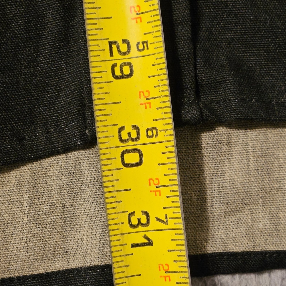 Taylor Stitch Mens Black Canvas Button Down Shirt Size 44 XL Made in California - Picture 5 of 7